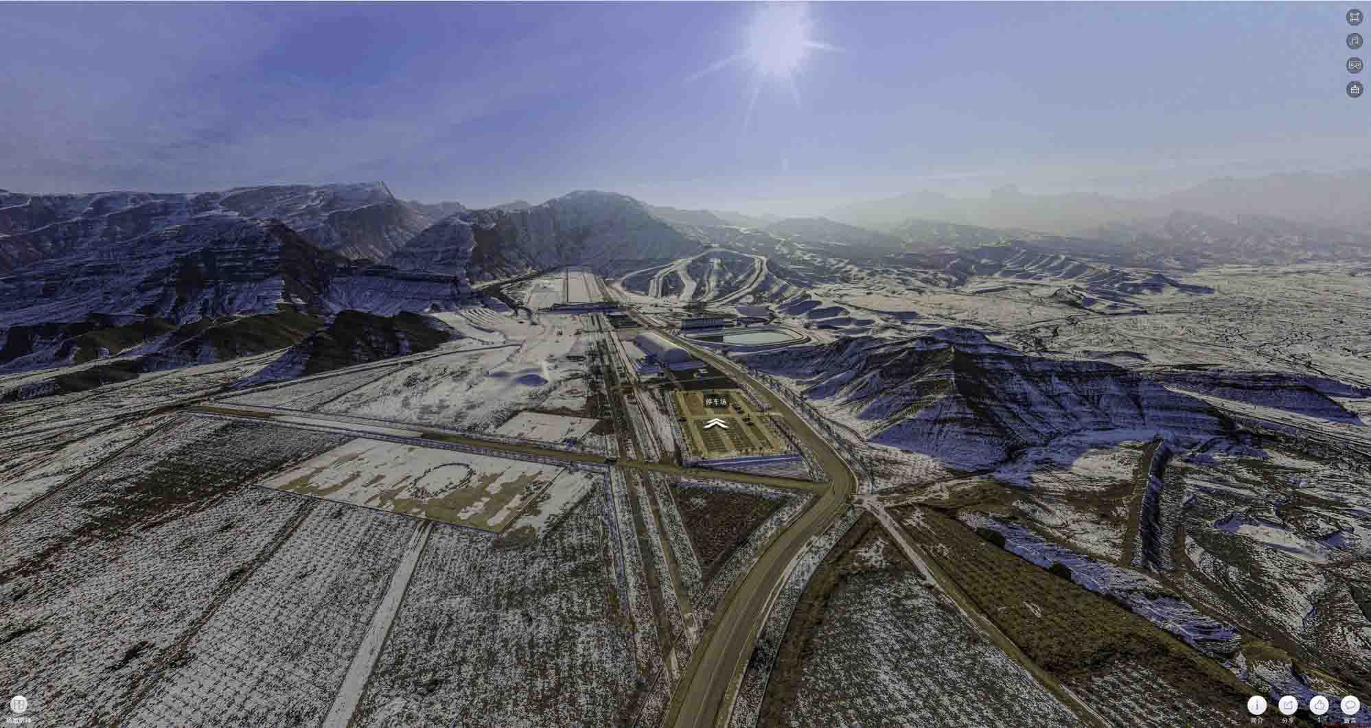 城区720全景技术：开启全方位视觉新纪元——在手绘地图中的应用探索